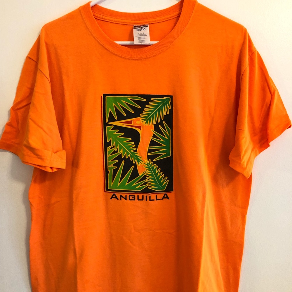 Antigua Vibrant Orange T-Shirt